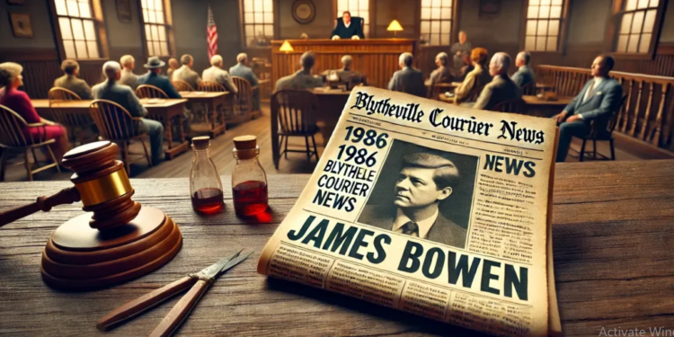 James bowen blytheville courier news