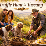 truffle hunt in Tuscany