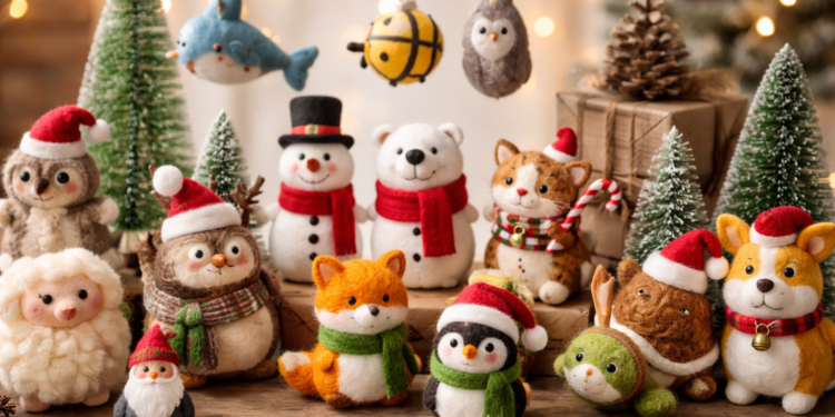 Woolbuddy ornaments :The Charm of Handmade Felt Animal Decor